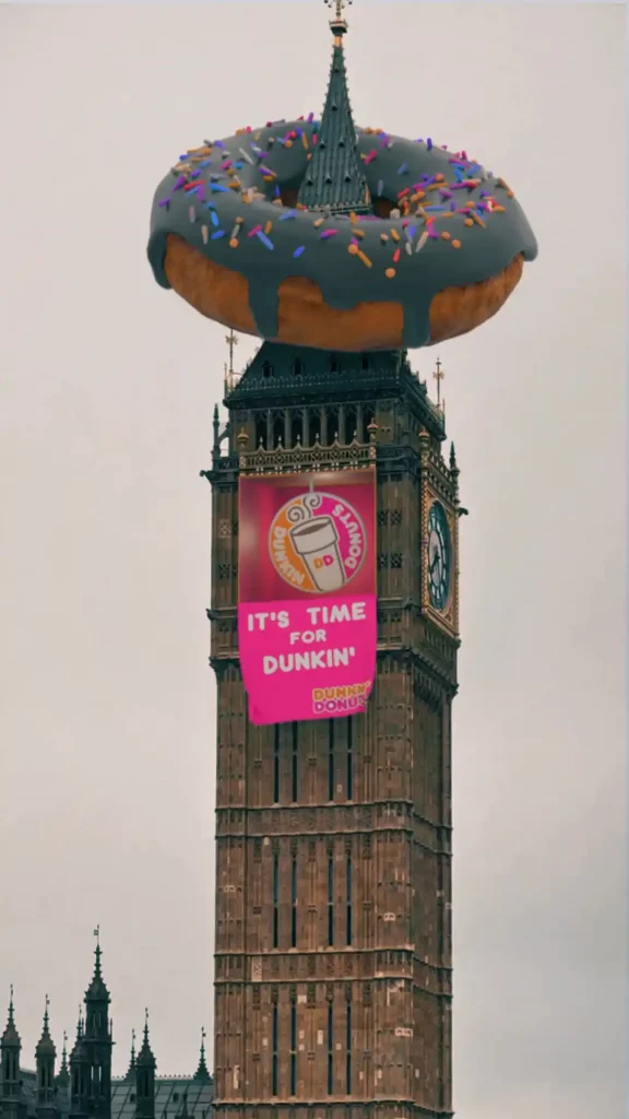 Publicidad CGI 5 DunkinFOOH